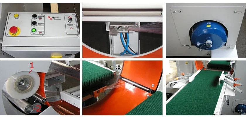 AT 300 S / AT 600 S / AT 1500 S / AT 2000 S Horizontal Stretch Wrapping Semi-Automatic Machines - Image 2
